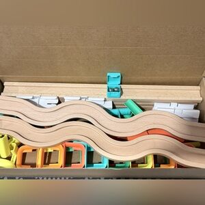 LOVEVERY Energy-In-Motion Wooden Ball Ramps